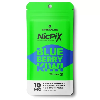 Blueberry Kiwi Nicotine Toothpicks by NicPix - Ecigarettedirect Co