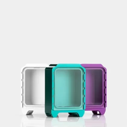 MK MODS Anodized Aluminum Boro Tank – Borosilicate Face Plate