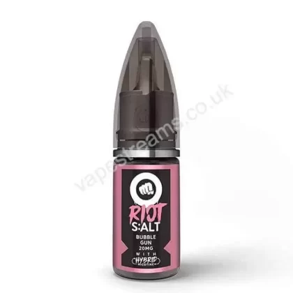 Bubble Gun Hybrid Nicotine Salt E-Liquid by Riot S:alt - Vapestreams Co