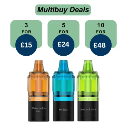 Fumot RandM TornadoT7000 Prefilled Refill Pods | Only For £5.99 | Any 3 For £15 - Cola Ice