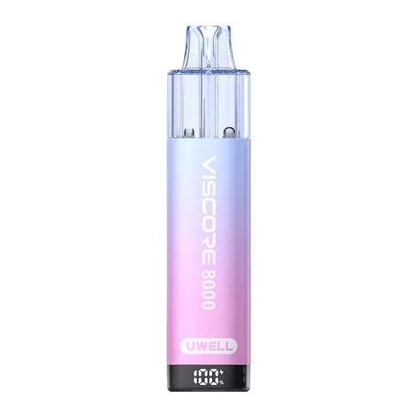 Uwell Viscore 8000 Prefilled Pod Vape Kit - Blue Razz Lemonade, Blueberry Sour Raspberry; Vape Product - Image 2