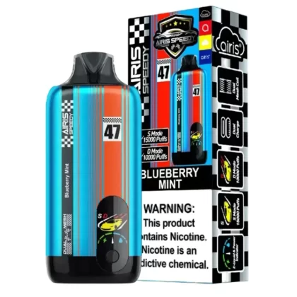 Blueberry Mint – Airis – Speedy 15000 - Ejuicewarehouse