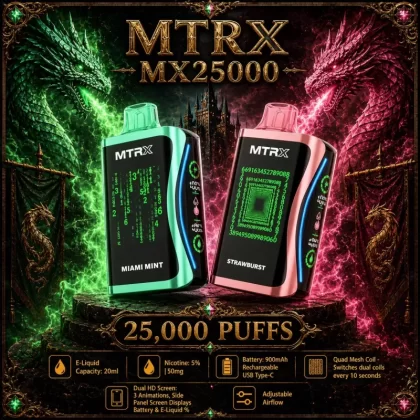 MTRX MX25000 - Strawberry Cereal Donut Milk (BLK Series)