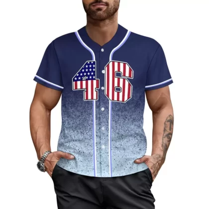 Custom design personalized men's photo baseball jersey uniform J50T (Made in China, Free Fast Shipping) - Multi-Images-Print /