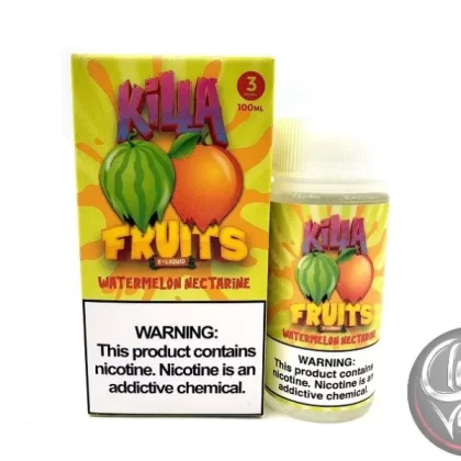 Watermelon Nectarine 100mL E-Liquid by Killa Fruits