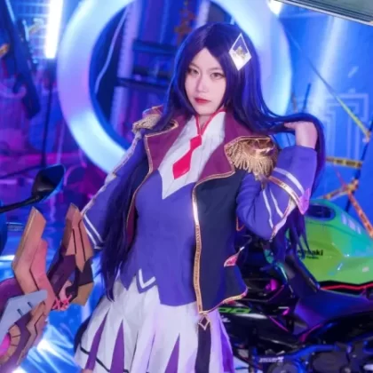 Battle Academy Sharpshooter Academy Caitlyn Cosplay Costume - School Uniform Theme | Cosplayreal