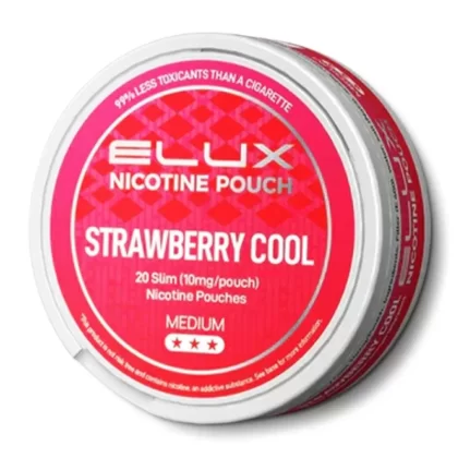 Strawberry Cool ELUX Nicotine Pouches (20pouches/box) 10mg
