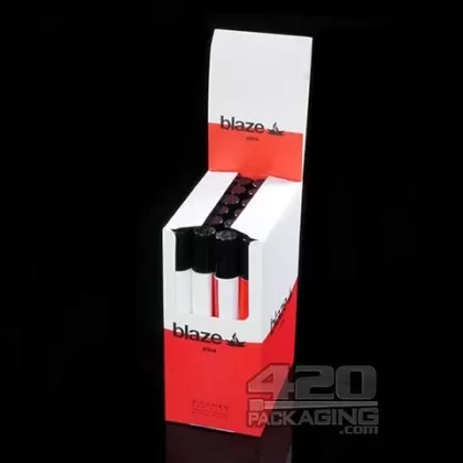 Blaze King Size Pre Rolled Paper Cones + Tubes 24/Box