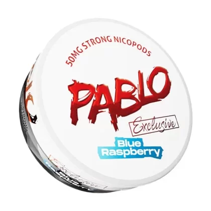 Pablo Exclusive Blue Raspberry Nicotine Pouches - Ecigpremium