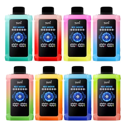 YUMI P20000 (Adjustable ICE Level) Disposable Kit 650mAh - Iced Strawberry Mojito / 1pc / 50mg / CN-SZ Warehouse