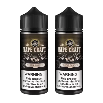 Vape Craft Nectar Custard 2 Bottle Bundle - 240mL (2x120mL); Vape Product, Vape Product