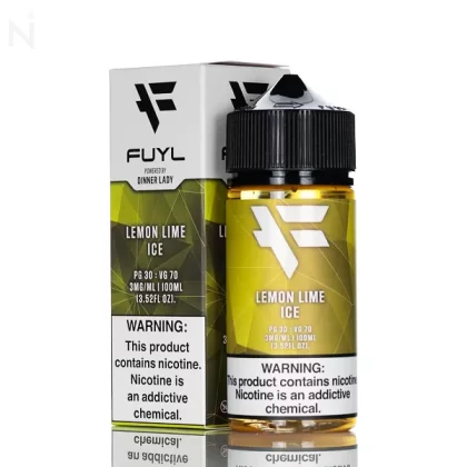 FUYL E-Liquid - Lemon Lime Ice - 100ml - 6mg
