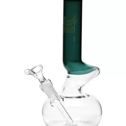 Glowfly Glass 12″ Color Zig Zag Bong