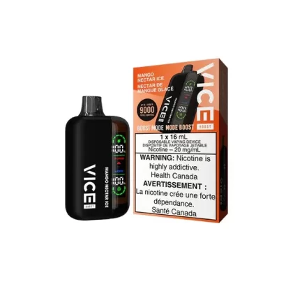 Vice Boost Disposable Vape – 9000 Puffs – Mango Nectar Ice