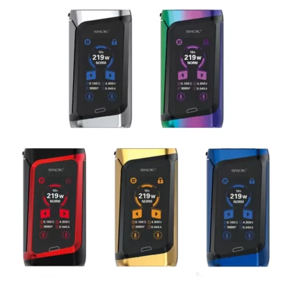 SMOK MORPH 219 Touch Screen TC Box MOD - Prism Blue and Black / Standard Edition