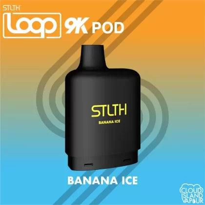 STLTH LOOP 9K Pod Pack – Banana Ice