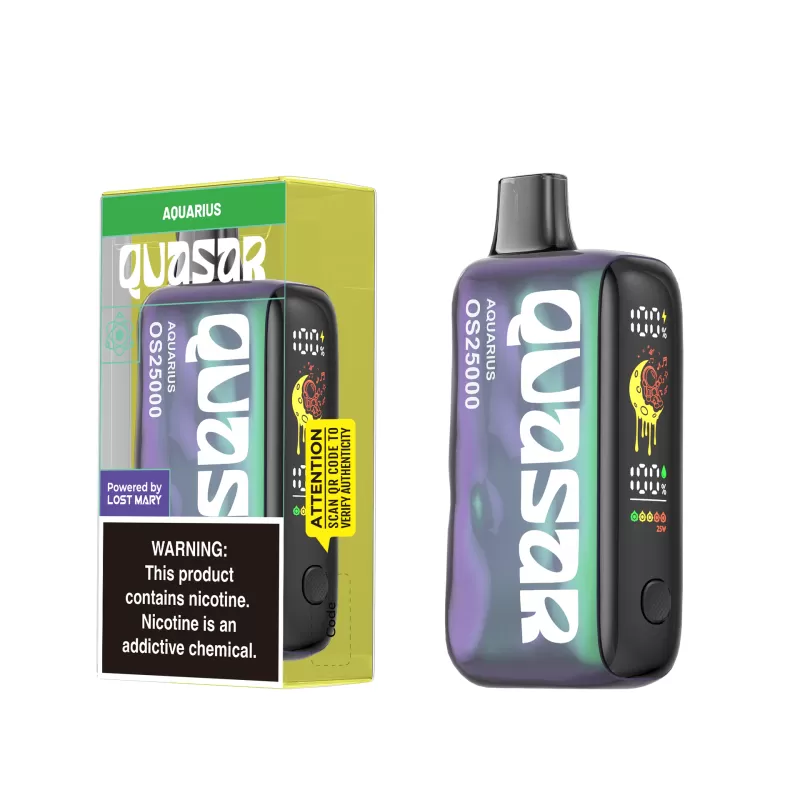 QUASAR OS25000 Powered By LOST MARY Disposable Device – 25000 Puffs - Orion Sour Belts (Cosmic Edition) - Image 2