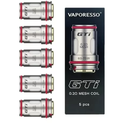 Vaporesso GTi Replacement Mesh Coils - Resistance#0.2 Ohm>0.4 Ohm>0.15 Ohm>0.5 Ohm