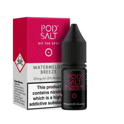 Watermelon Breeze Nic Salt By Pod Salt - 11mg