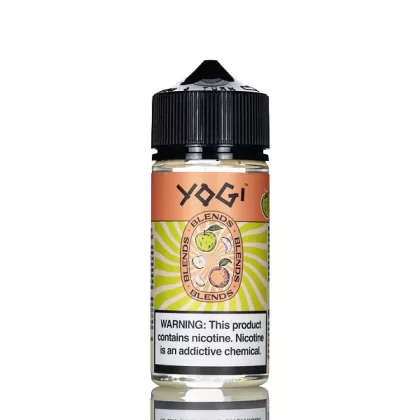 Yogi Blends E-Liquid – Apple Peach Ice – 100mL - Vapejuice
