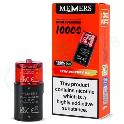 Strawberry Ice Memers Wukong V10000 Refill Pack