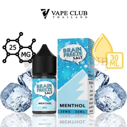 Brain Freeze Menthol Saltnic N25
