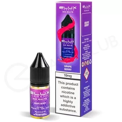 Grape Berry Nic Salt E-Liquid by Elux Legend - Ecigpremium