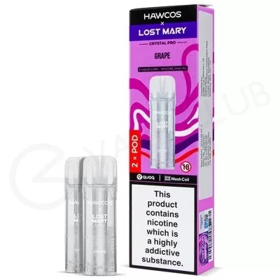Grape Hawcos x Lost Mary Crystal Pro Prefilled Pods - Ecigpremium