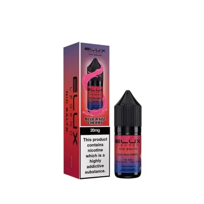 Elux Legend Blue Razz Cherry Nic Salt vape Juice - 20mg