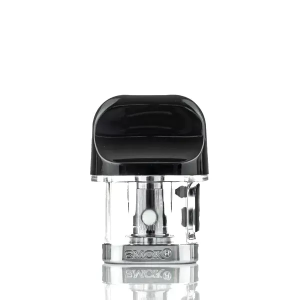 SMOK Novo X Replacement Pods - Pack of 3 - 0.8 ohm Meshed (Transparent Black) - Image 2