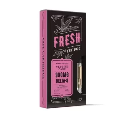 Wedding Cake Cart – Delta 8 THC Fresh Brand 900MG - Ejuicewarehouse