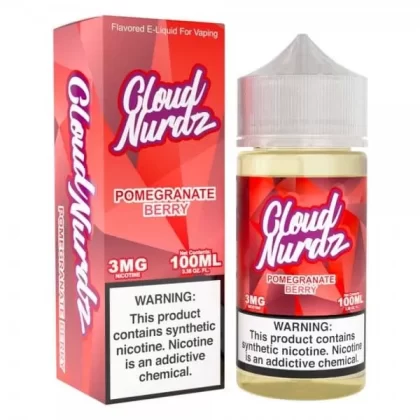 Cloud Nurdz Pomegranate Berry Vape Juice 100ml - Vape Product, Vape Product