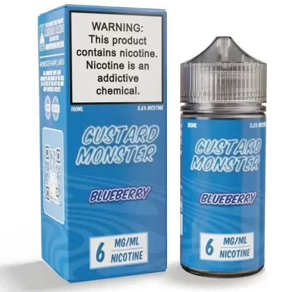 Blueberry E-Liquid by Custard Monster - Size#100ml~Nicotine#3MG>6MG