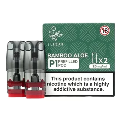 Elf Bar Mate P1 Bamboo Aloe Pods (2 Pack) - Vape Store
