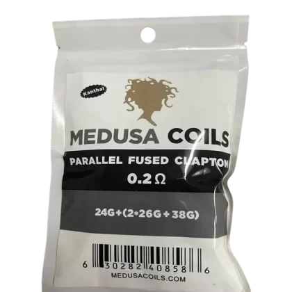 Pre-Built Coils [Medusa 5 pack] - Options#Alien Clapton>Clapton>Fused Clapton>Juggernaut>Parallel Fused Clapton>Snow Grip>Mesh Wire