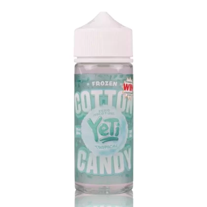 Frozen Tropical By Yeti Cotton Candy 100ml Shortfill