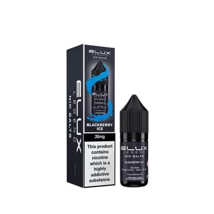 Elux Legend Blackberry Ice Nic Salt vape Juice - 20mg