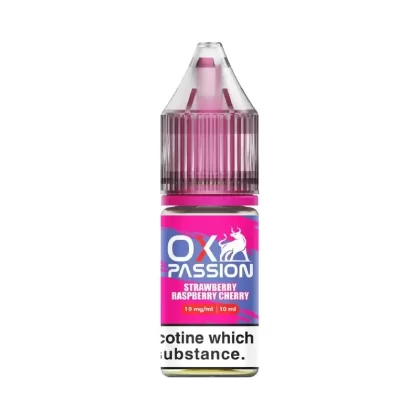 OXVA OX Passion Strawberry Raspberry Cherry E Liquid 10ml - Nicotine Strength#20mg>10mg