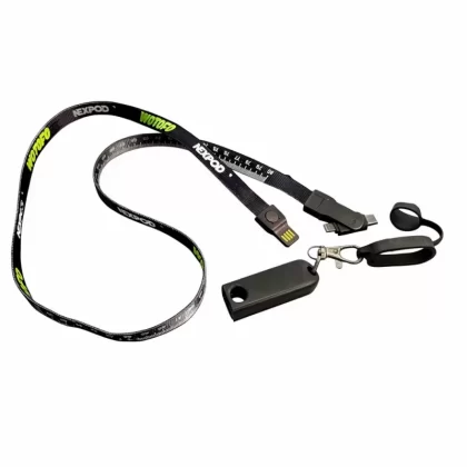 nexPOD 3-in-1 Charging Cable Lanyard & Tape Measure - Default Title; Green, Red; For 100ml, For 60ml