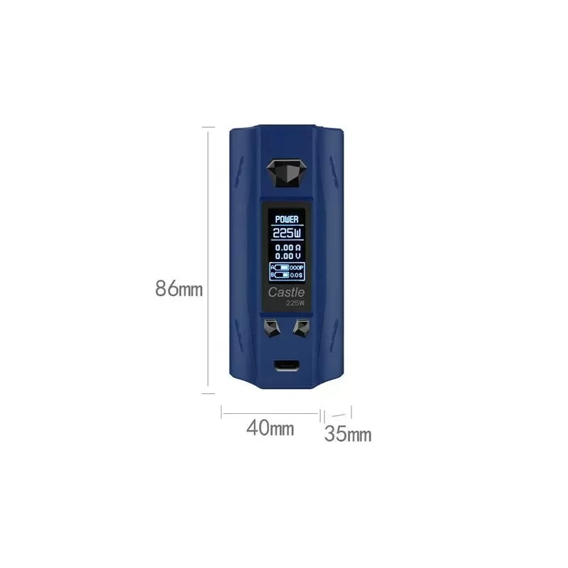 ATVS Castle Box Mod 225W - Red - Image 2
