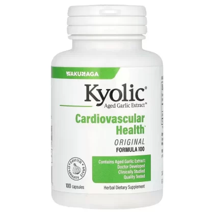 Kyolic Aged Garlic Extract Cardiovascular Formula 100 100 Capsules