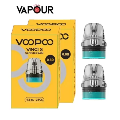 Voopoo Vinci S Replacement Pods - 0.8ohm