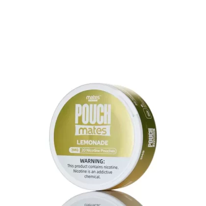 Pouch Mates Lemonade Nicotine Pouches - Vape Product, Vape Product (F6EE32)