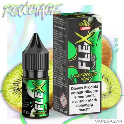 Revoltage Flex – Overdosed Kiwi - Vapebazar