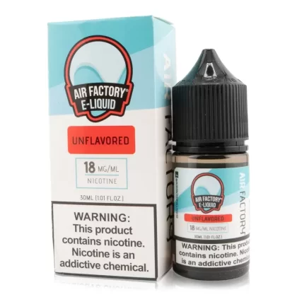 Air Factory Unflavored Salts - Nic Level#18mg>35mg (CD3820)