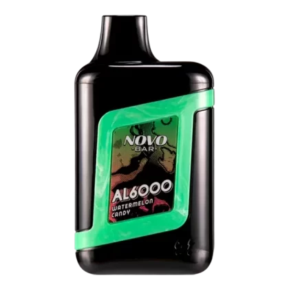 Watermelon Candy Novo Bar AL6000 - Site#VAP~Nicotine#50mg~Size#Single>10 Pack