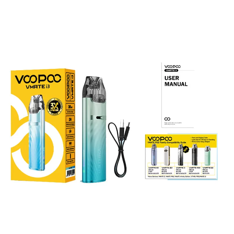 VOOPOO VMATE i3 Pod Kit 30W - Red - Image 3