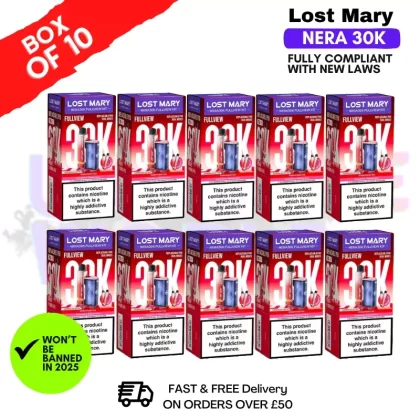 Watermelon Edition Lost Mary NERA 30K Puff Box Of 10