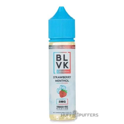 BLVK Unicorn – Strawberry Menthol 60mL - Nicotine Strength#0mg>3mg>6mg