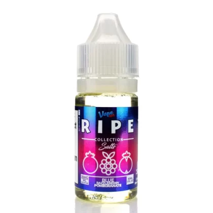 Blue Razzleberry Pomegranate by Vape 100 Ripe Collection Salts 30mL - 50MG